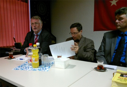 Benno Lensdorf, Michael Rubinstein und Ahmet Siegel